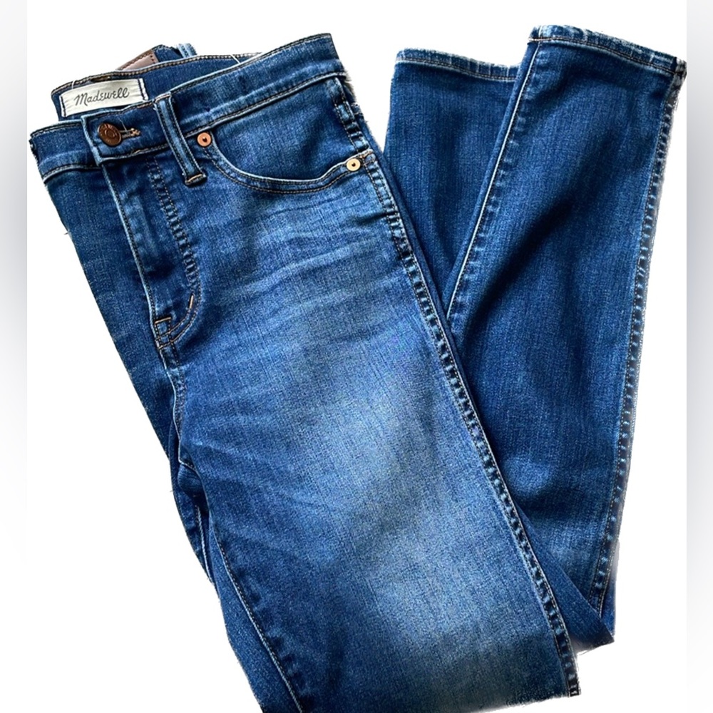 Madewell 10 inch High rise skinny.